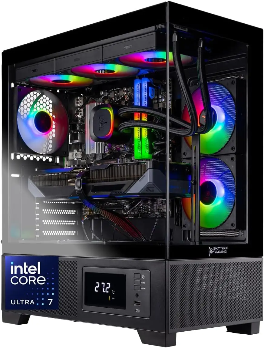 Pc Gaming Nvidia - Skytech Gaming Azure 3 Plus Desktop-PC,