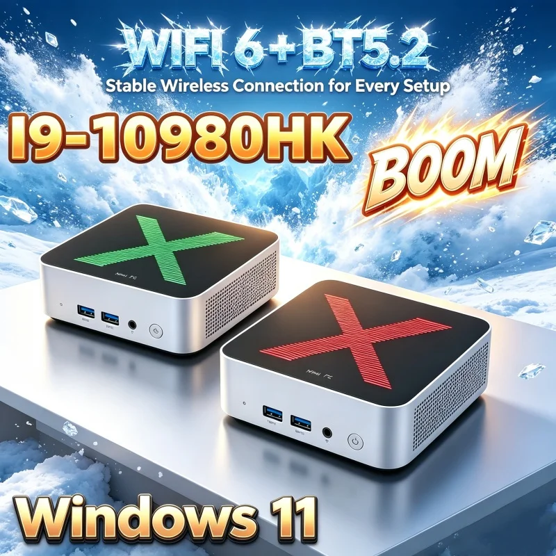 Pc Gaming Optimization - 2026 Intel Core i9 10980HK Mini-PC