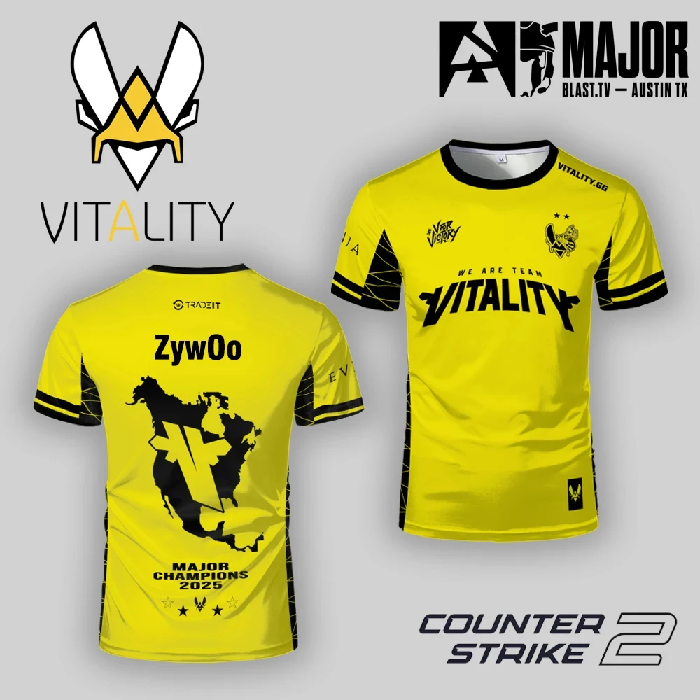 Pc Gaming Cs2 - Team Vitality CS2 Major Champions Jersey