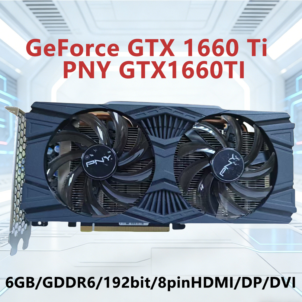PNY GeForce GTX 1660 Ti 6GB GD – Pc Gaming Nvidia Bewertung und Preis