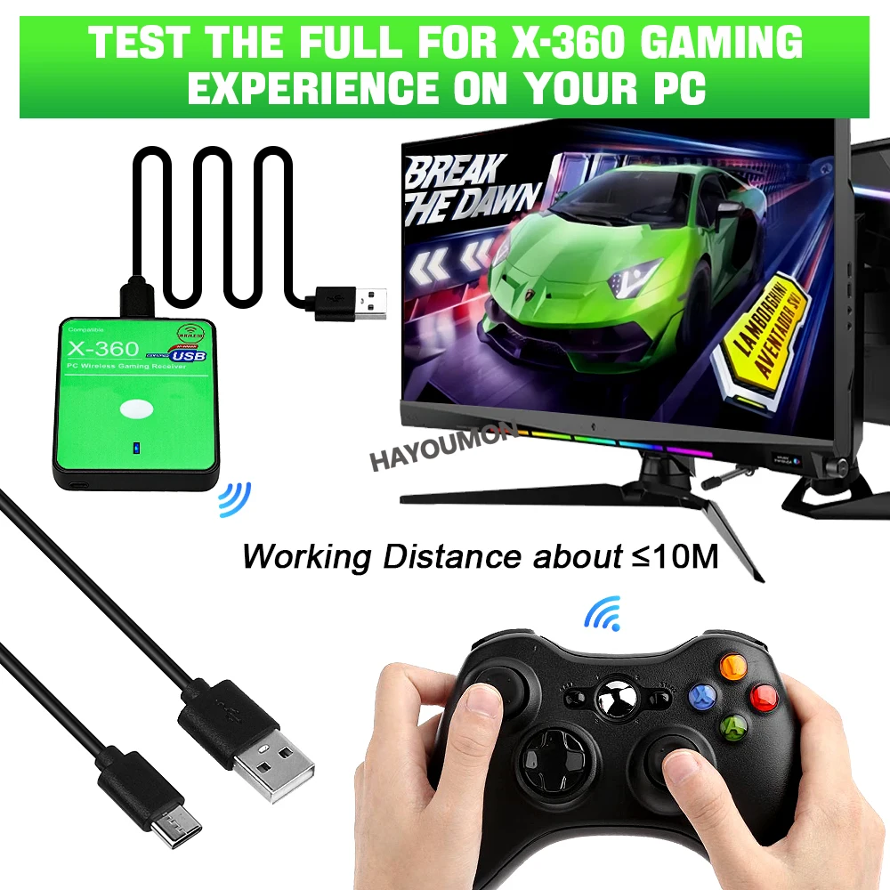 Kabelloser Gaming-Empfänger, U – Pc Gaming Windows 7 Bewertung und Preis