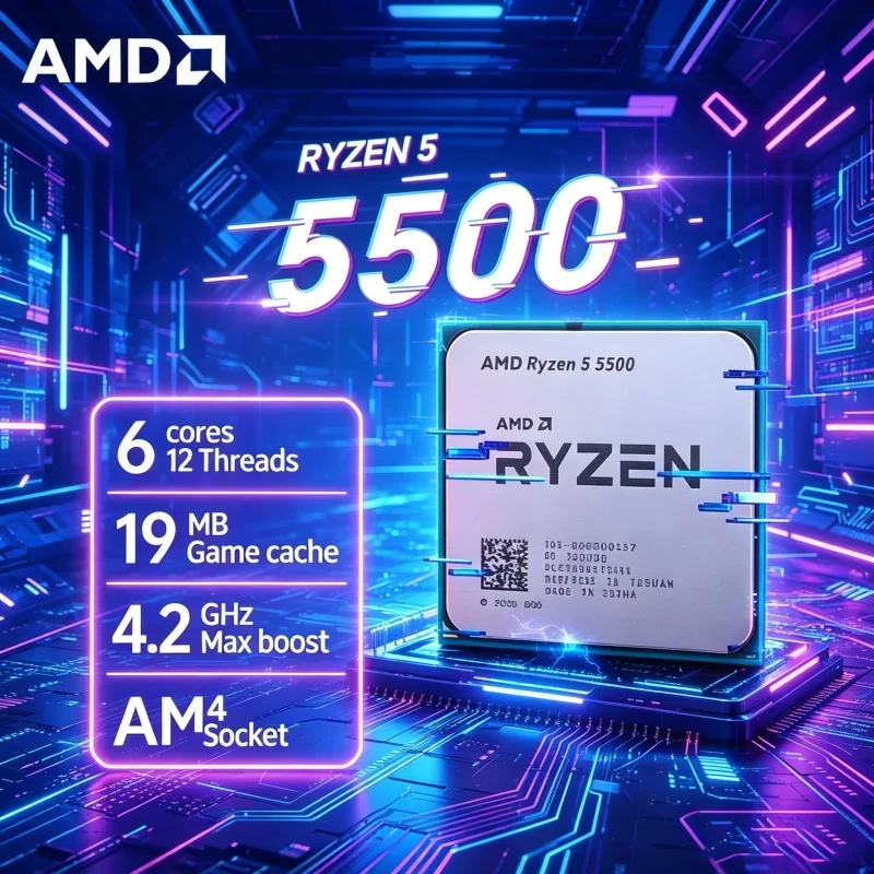 AMD Ryzen 5 5500 Einstiegsmode – Amd Cpu Ryzen 5 Bewertung und Preis