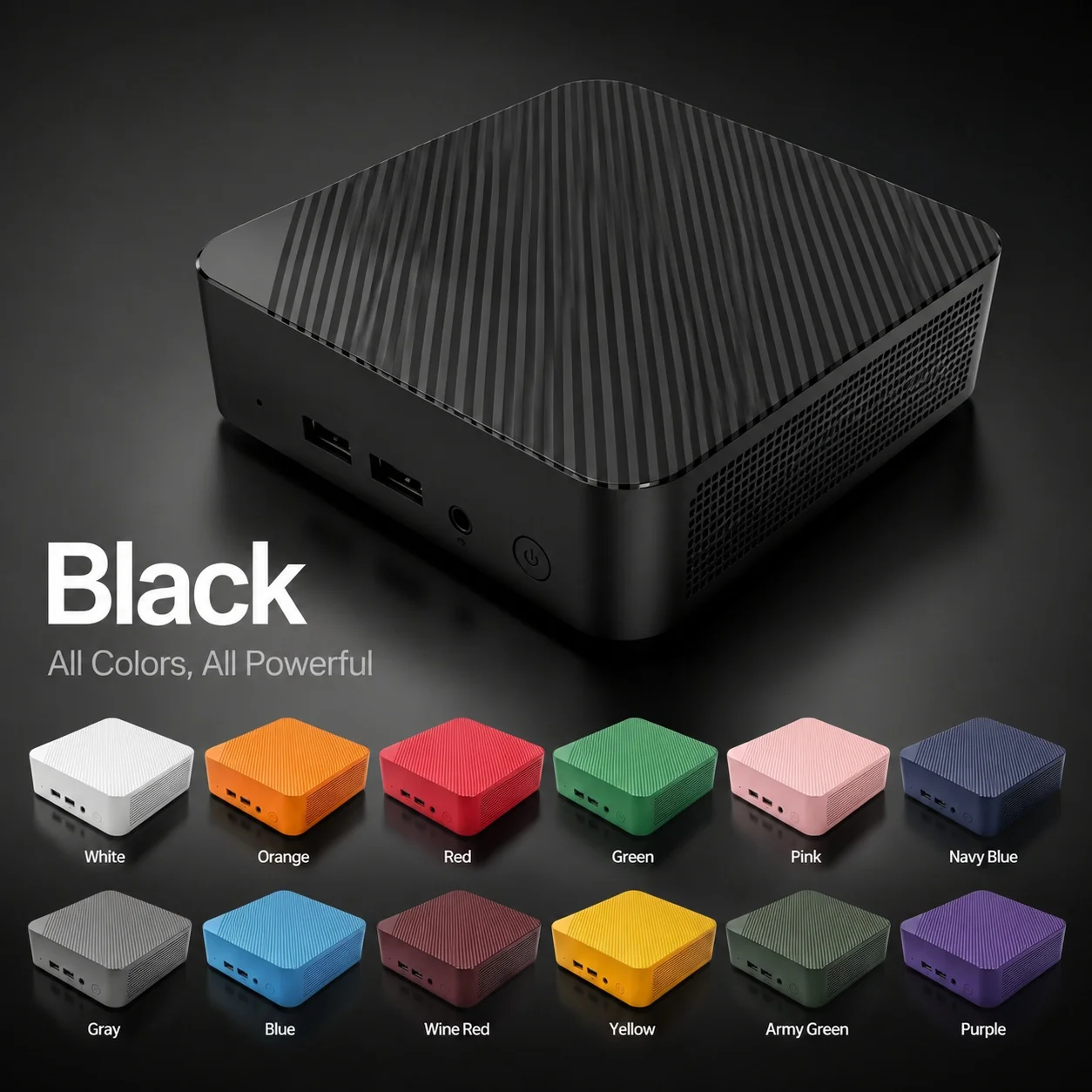 Hochleistungs-Farb-Mini-PC Int – Pc Gaming Editing Bewertung und Preis