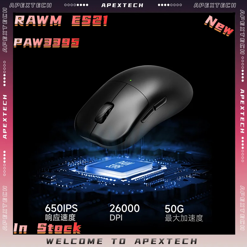 RAWM ES21 Kabellose Gaming-Mau – Pc Gaming Cs2 Bewertung und Preis