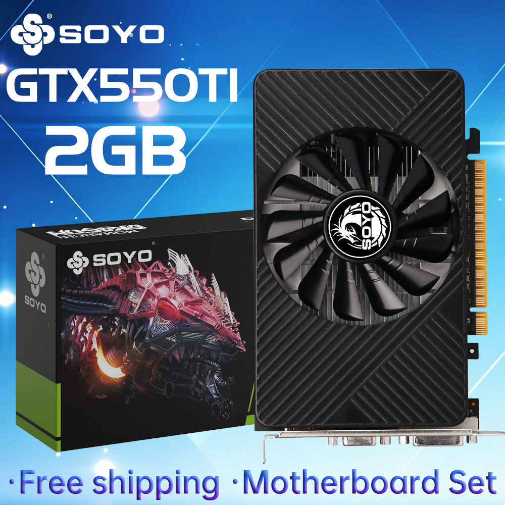 SOYO GTX 550TI Grafikkarte GDD – Pc Gaming Nvidia Bewertung und Preis